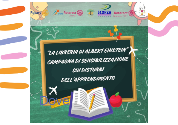 Partecipazione al convegno “La libreria di Albert Einstein. Campagna di sensibilizzazione sui disturbi dell’apprendimento” – 23 ottobre 2024