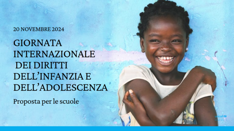 GIORNATA INTERNAZIONALE  DEI DIRITTI DELL’INFANZIA E DELL’ADOLESCENZA